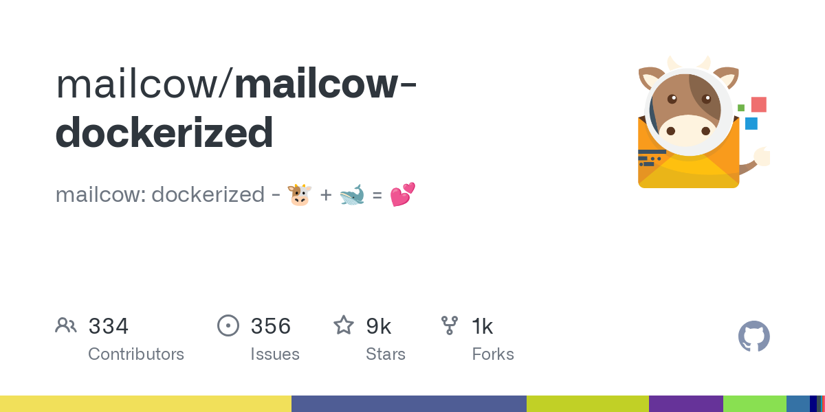 MailCow on GitHub