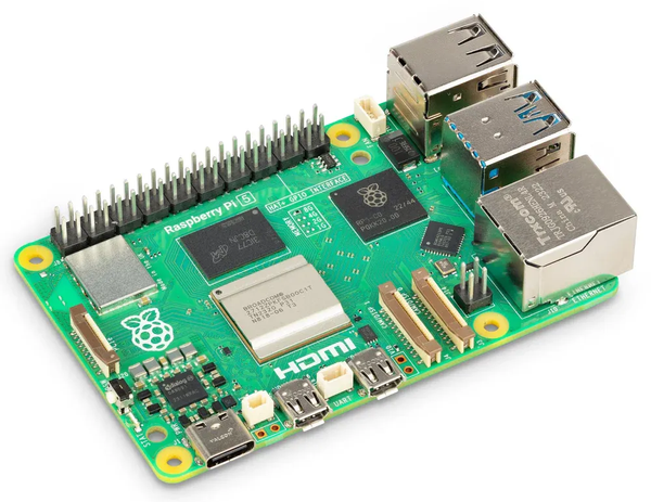 Picture of the raspberry 5 computer